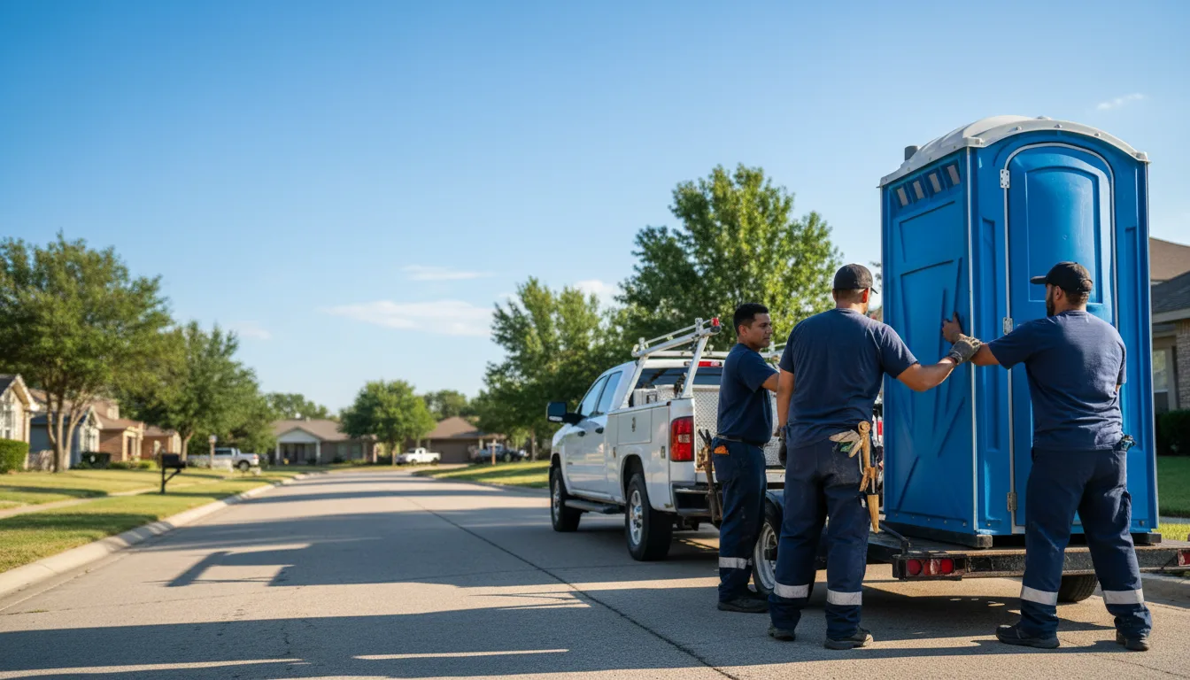 Portable Toilet Rental in Columbus, MI near me